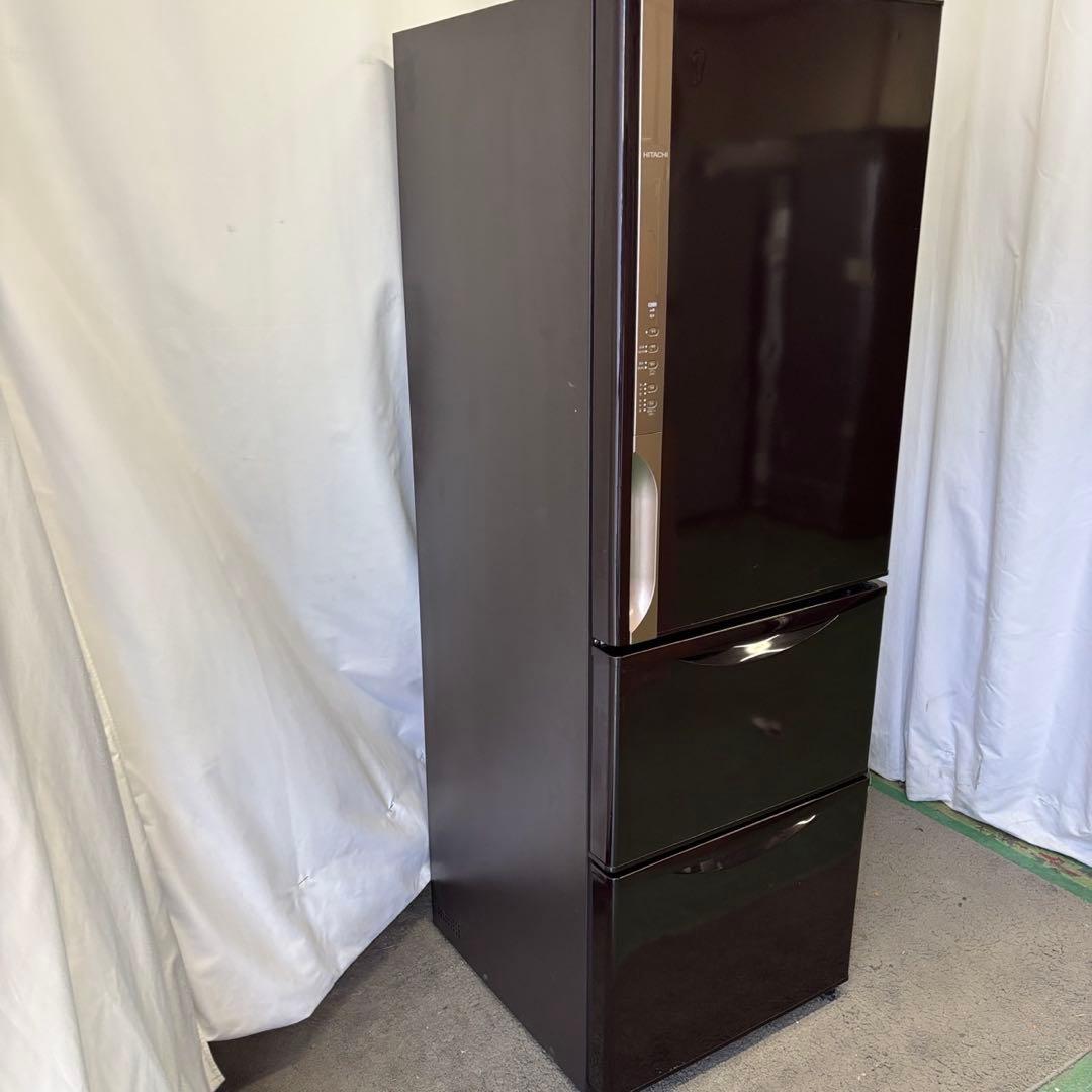 110　日立　冷蔵庫　300-400ℓ　右開き　自動製氷　スリム　設置無料　安い