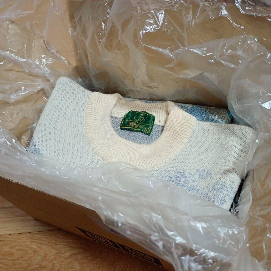 チャーミーおまとめページ　シベリアンハスキー　セーター　Lサイズ2種類