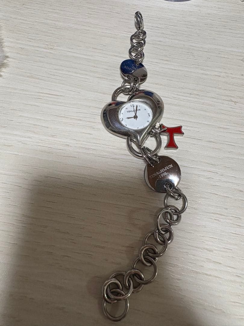 r*n様 TINA:JOJUN ハート型 時計ブレスレット