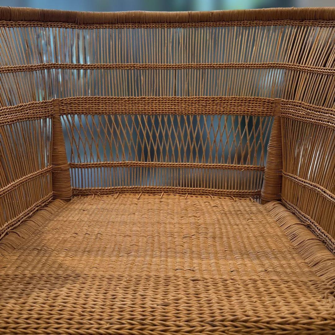 素敵　バンブーチェア　ラタンチェア