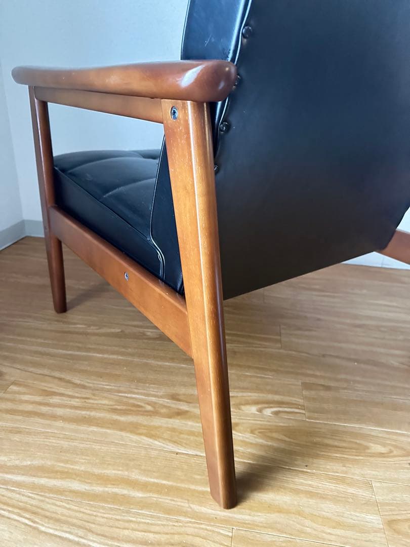 【6/27（金）13時迄の出品】カリモク60 Kチェア1シーター