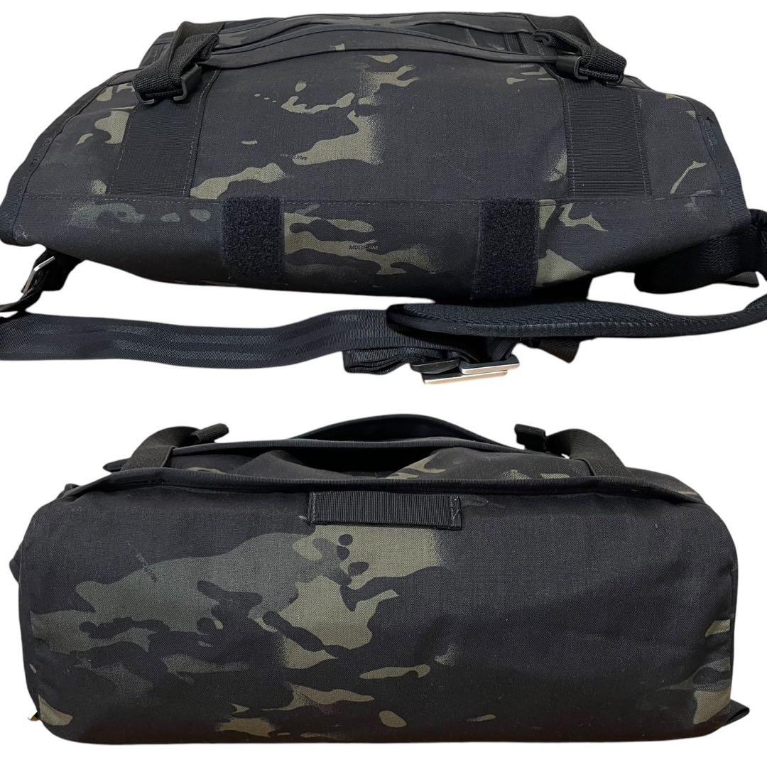 極美品　ミッションワークショップ　ショルダーバッグ　カモフラ　メッセンジャーA4