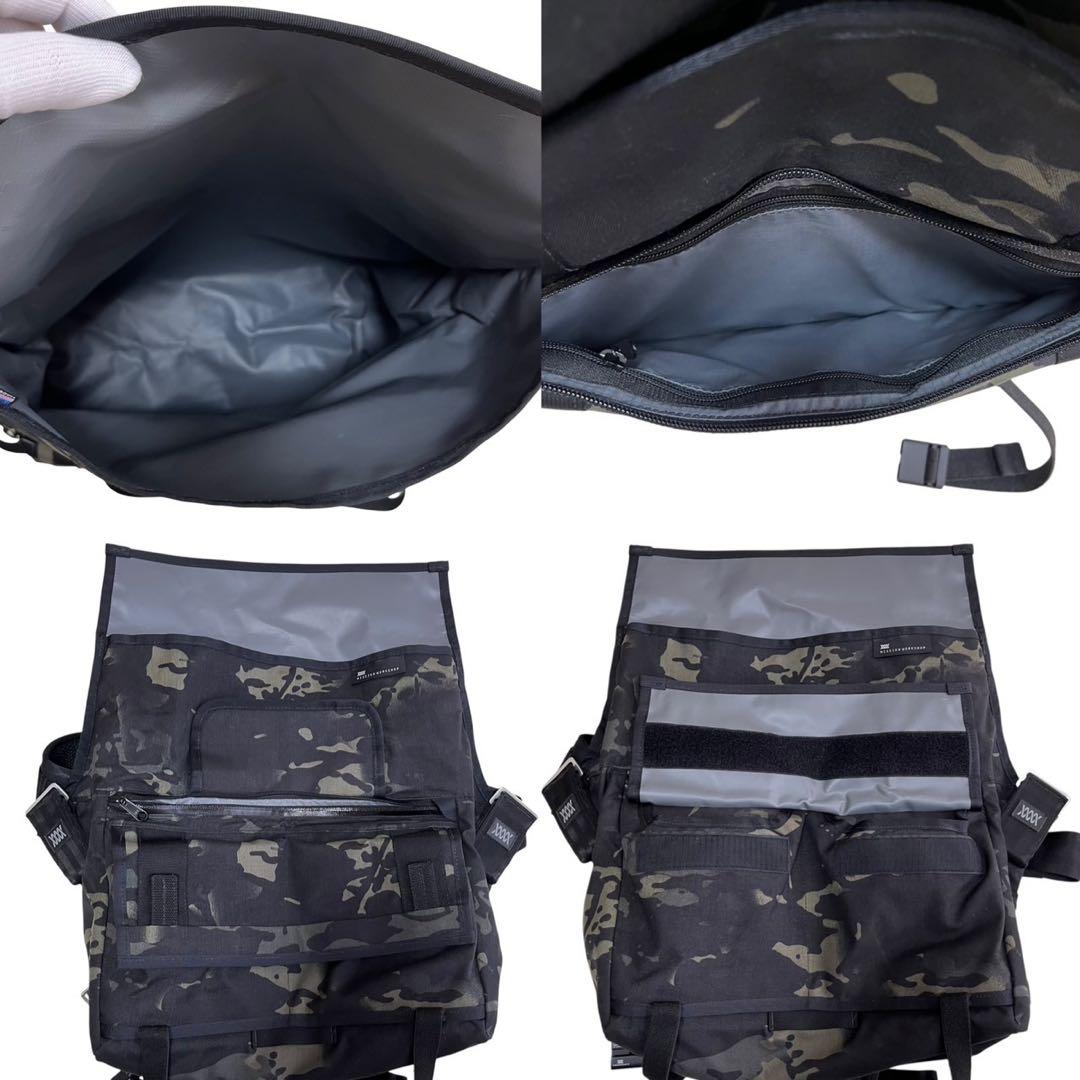 極美品　ミッションワークショップ　ショルダーバッグ　カモフラ　メッセンジャーA4