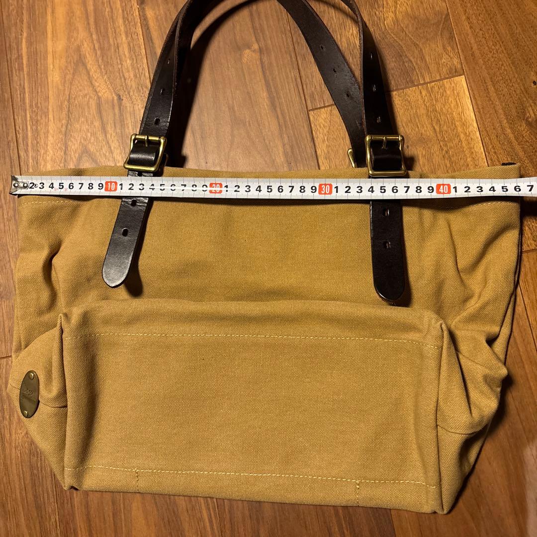 SLOW スロウ キャンバス ハンドルレザー トートバッグ