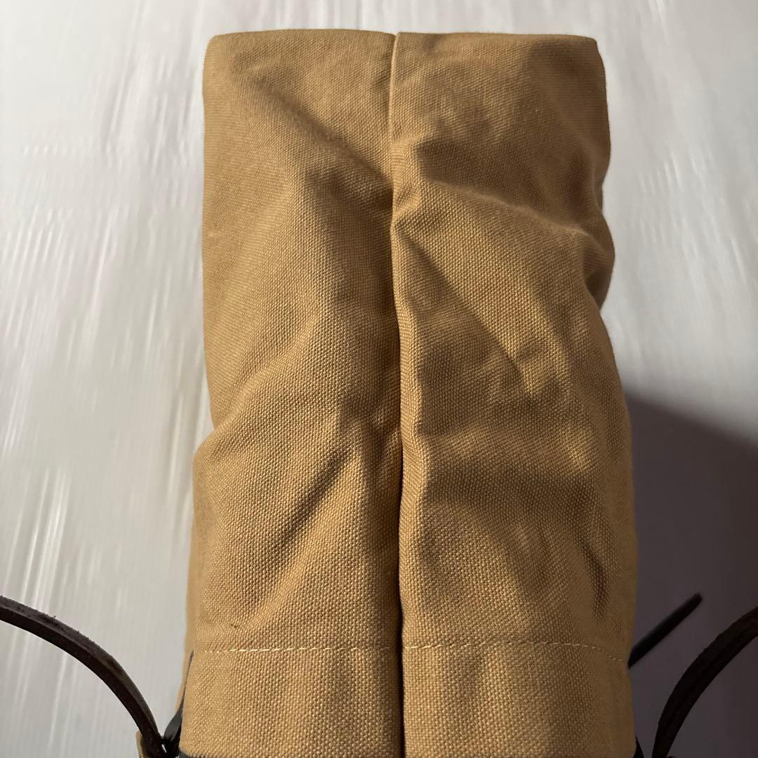 SLOW スロウ キャンバス ハンドルレザー トートバッグ