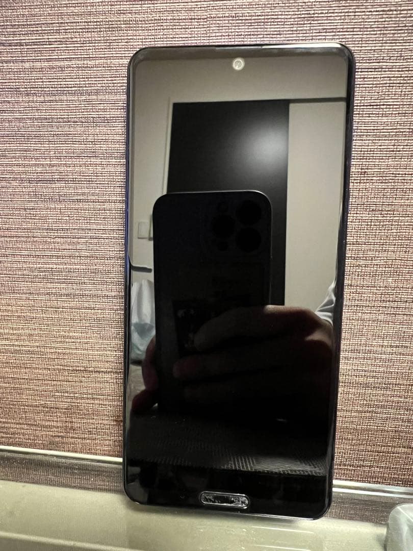 AQUOS R5G 908SH ジャンク扱い ブルー　SIMロック解除済