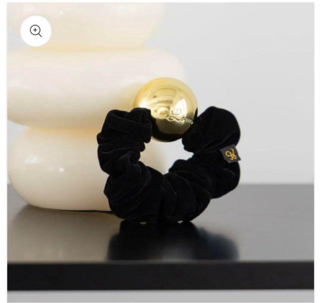 LOEM TOKYO ロエムトウキョウ❤︎ブラックmoon シュシュ