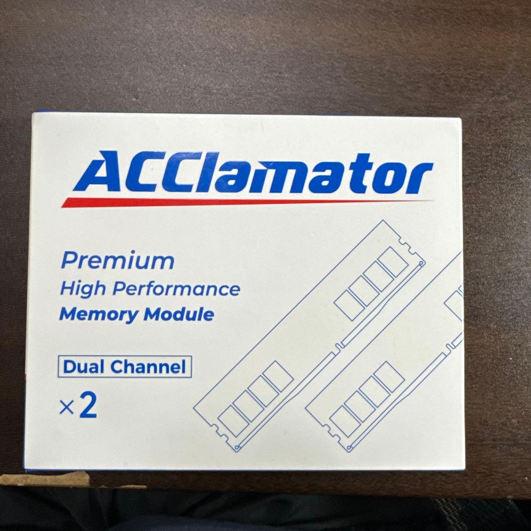 新品未開封DDR5 32GB (16GB x 2) 4800Mhz