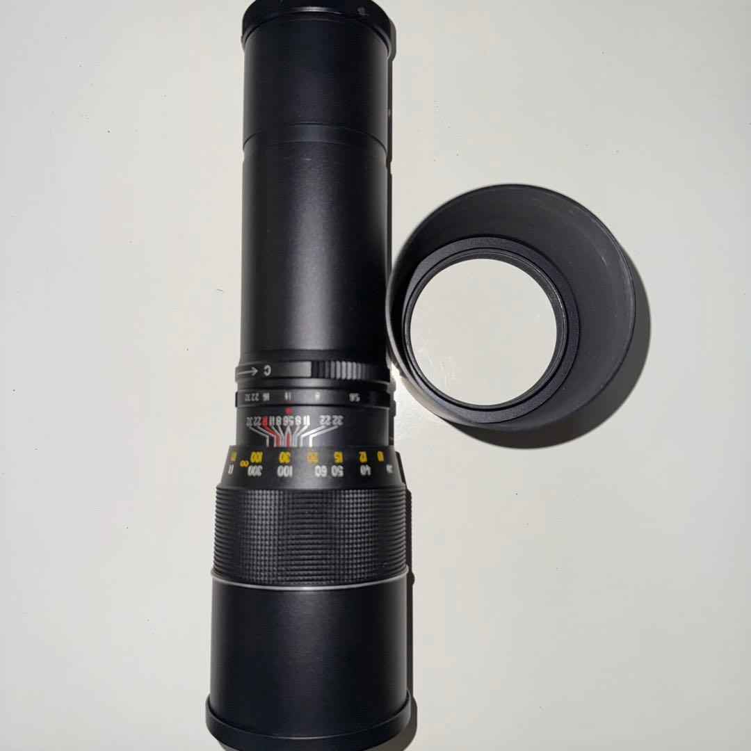 ASAHI PENTAX SPOTMATIC F 一眼レフカメラ　望遠レンズ付き