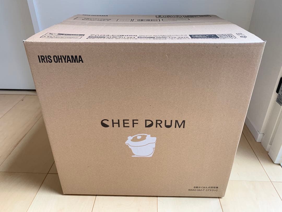 キッチン家電 IRIS OHYAMA CHEF DRUM KDAC-IA2-T