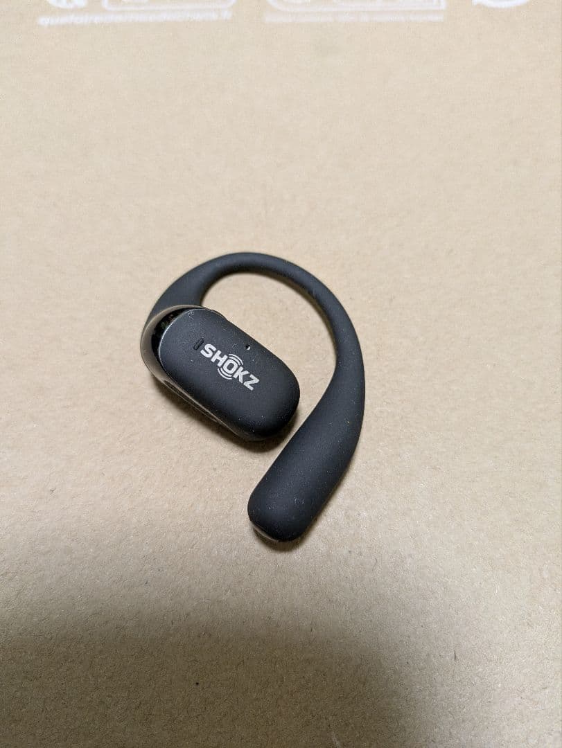 SHOKZ OPENFIT 2+ ワイヤレスイヤホン　左側のみ 　ジャンク