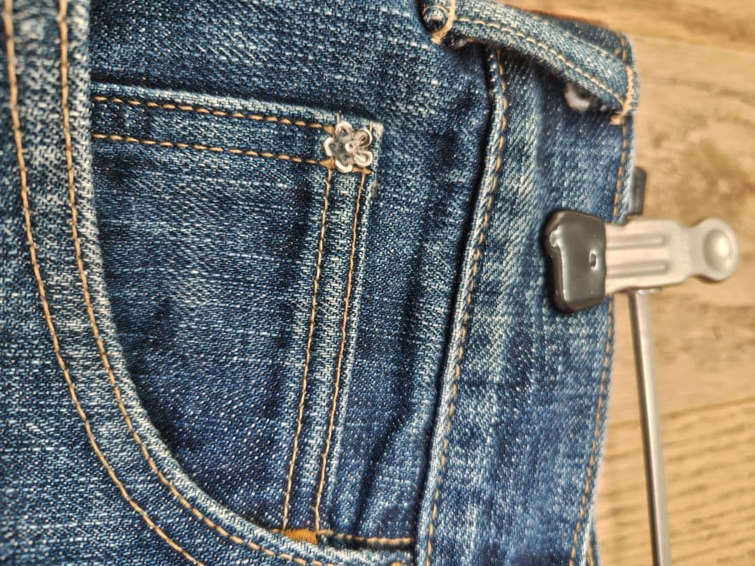 45R デニム パンツ 45年ものがたり シャルロット5 保美 yasumi