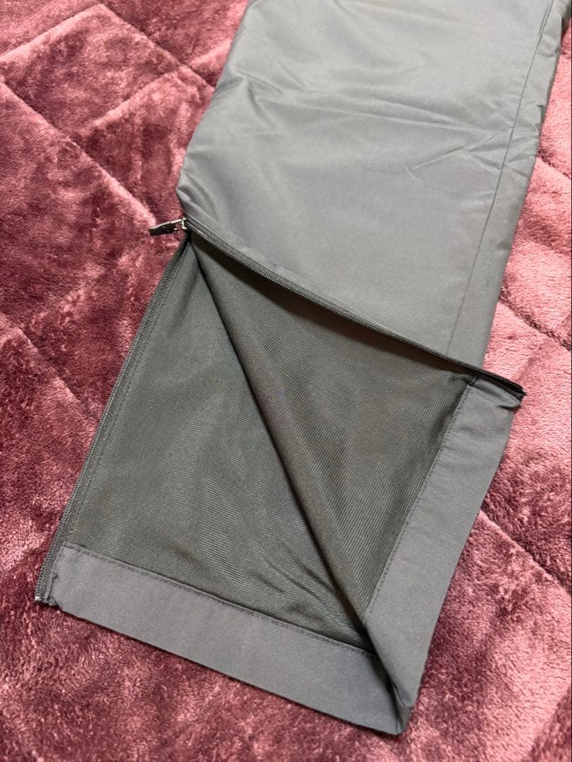 アシックス ウインドブレーカー裏トリコット上下セット 青　Ｌサイズ