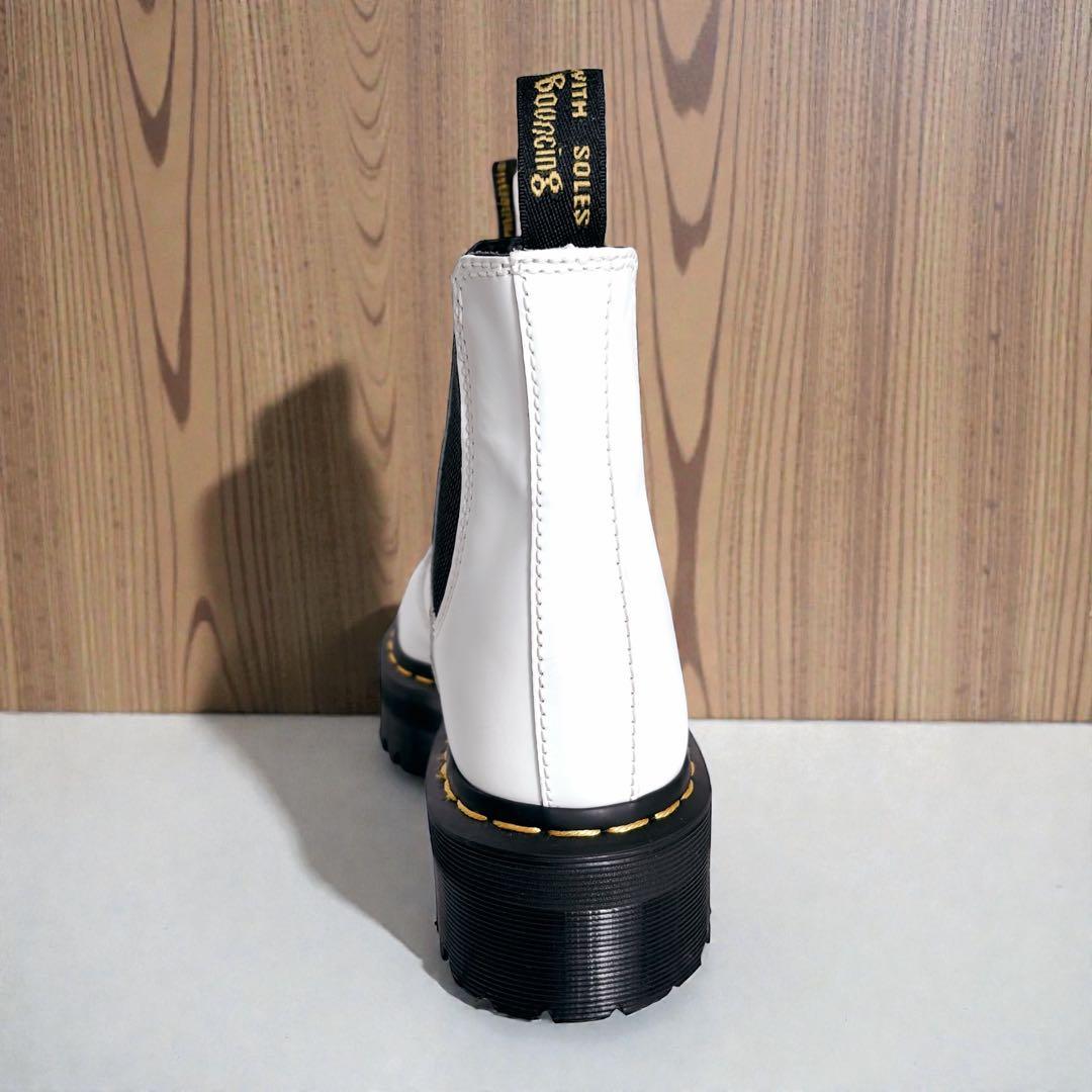 美品　Dr. Martens QUAD チェルシーブーツ24〜24.5cm厚底