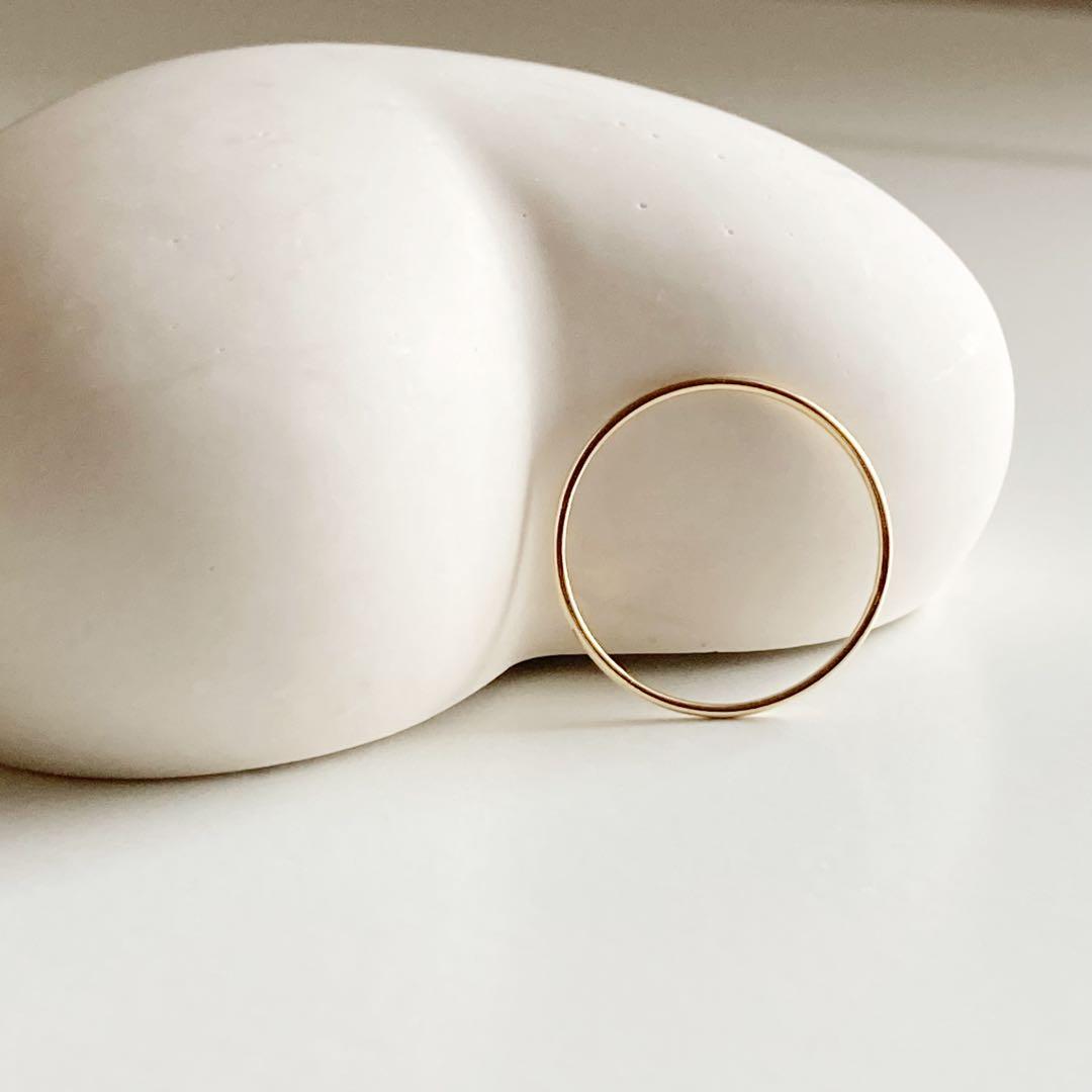 大特価❣️早いもの勝ち✨新品✨日本製 高品質 18金 K18 リング 13号