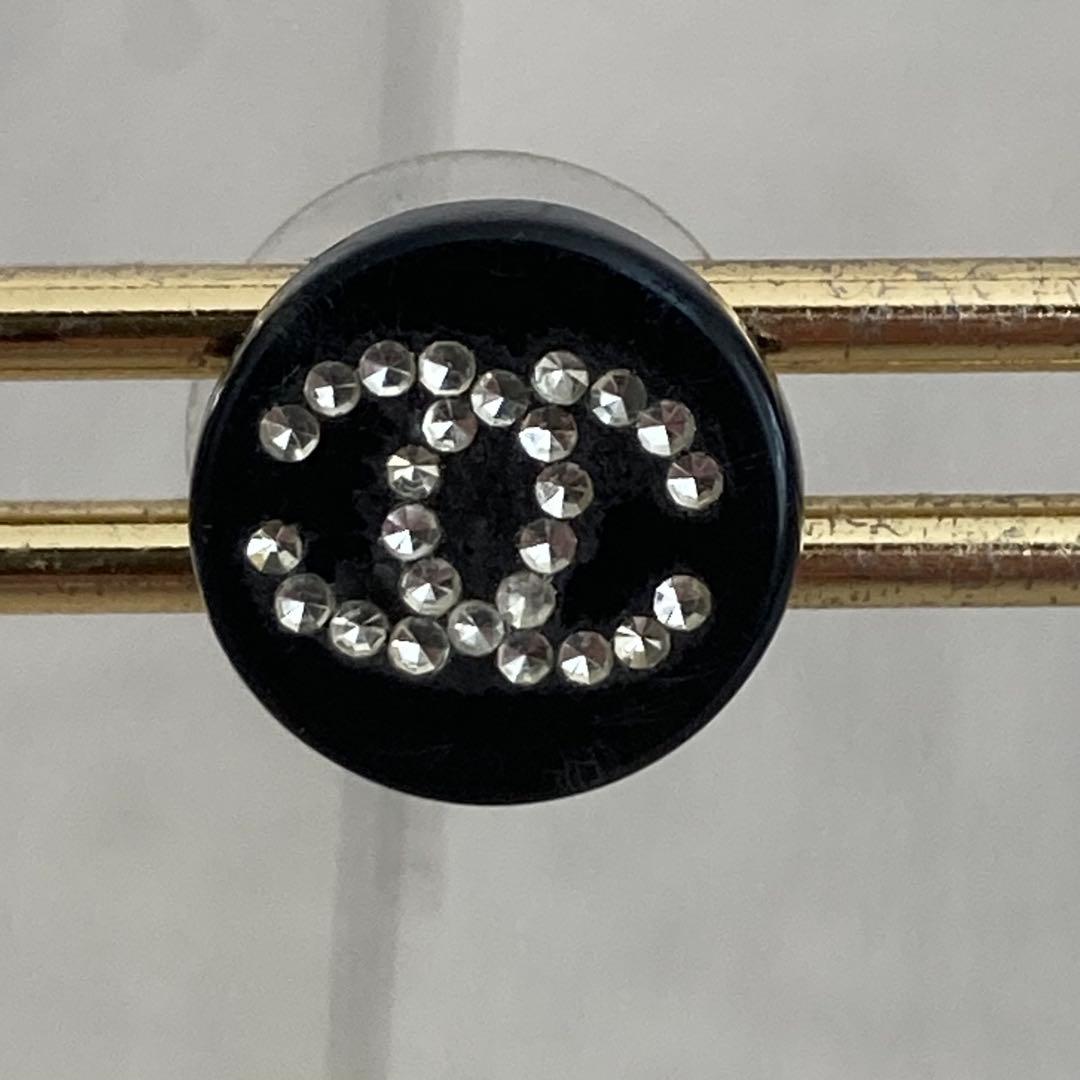 CHANEL シャネル ピアス ココマーク 片方 ラインストーン
