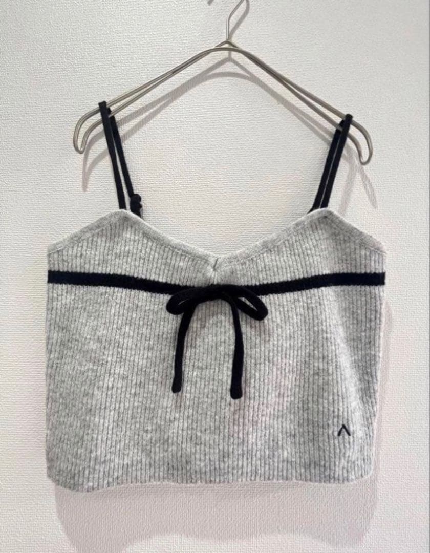 大人気❣️andmary Natalie ribbon set グレー