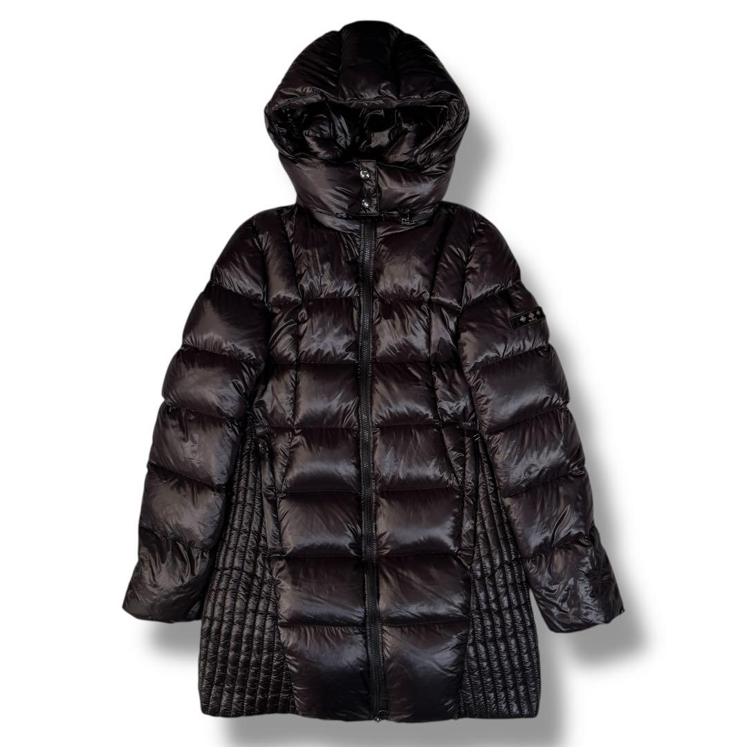 TATRAS SARIN 2way シャイニー ダウンコート ブラック L