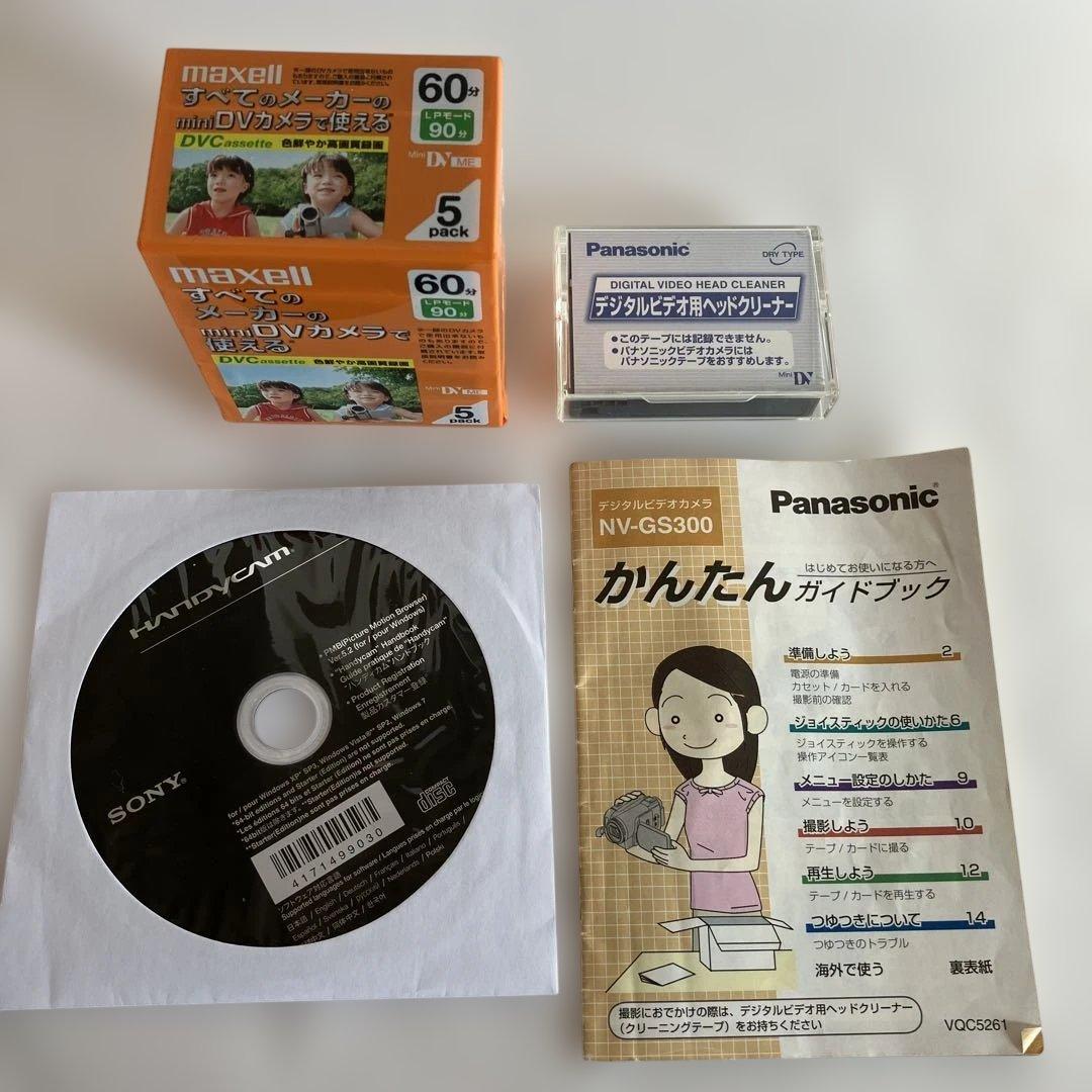 Panasonic デジタルビデオカメラNV-GS300-S