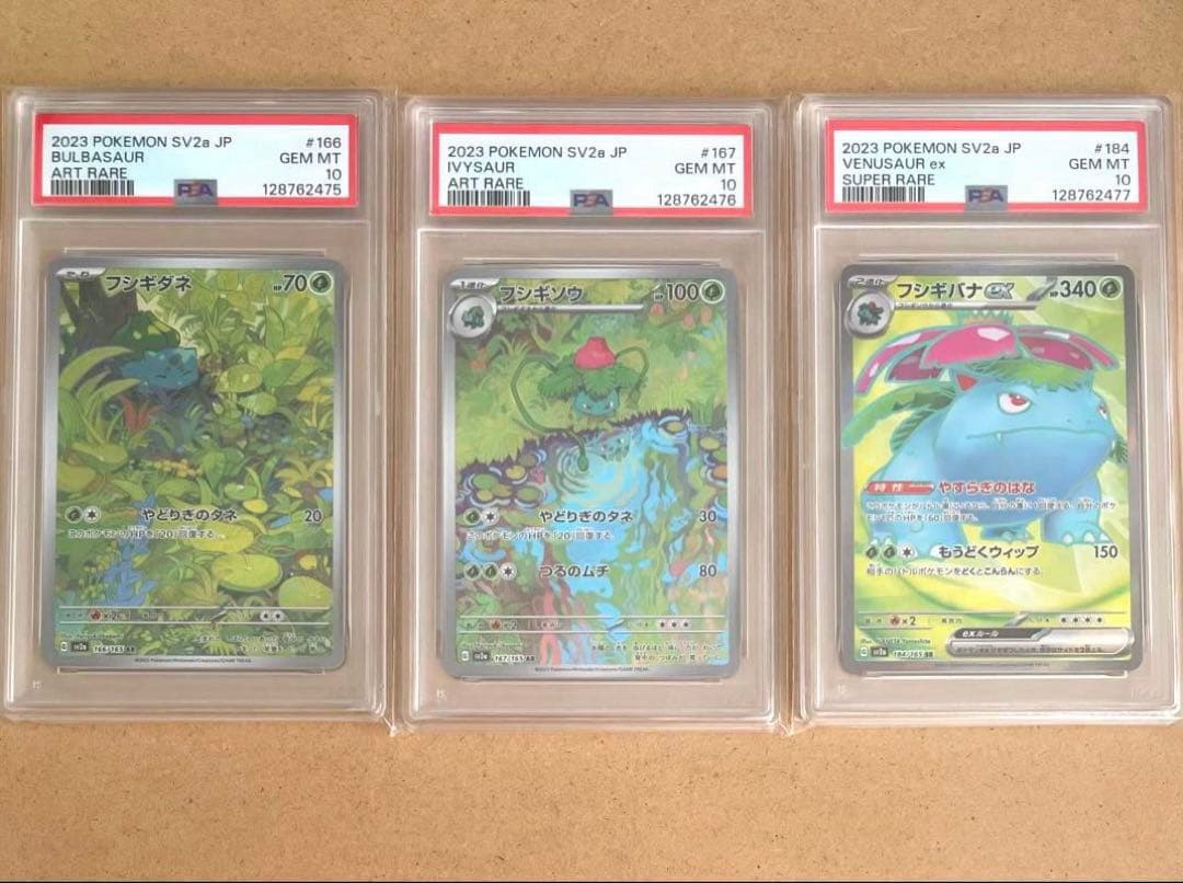 フシギダネ フシギソウ フシギバナ AR SR PSA10 151 鑑定品