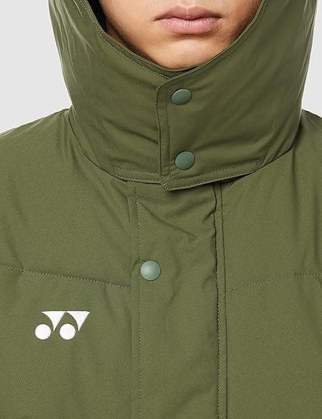 新品◆ヨネックス　高機能！ヒートカプセルダブル ダウン調ハーフコート◆ユニM