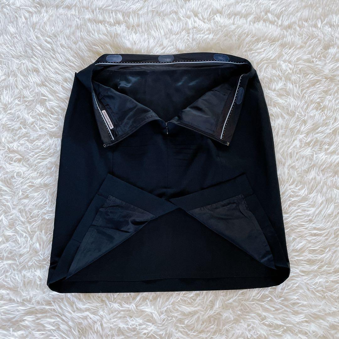 希少17✨大きなサイズ【エヌライン】スーツ3点セット パンツスカート ストレッチ