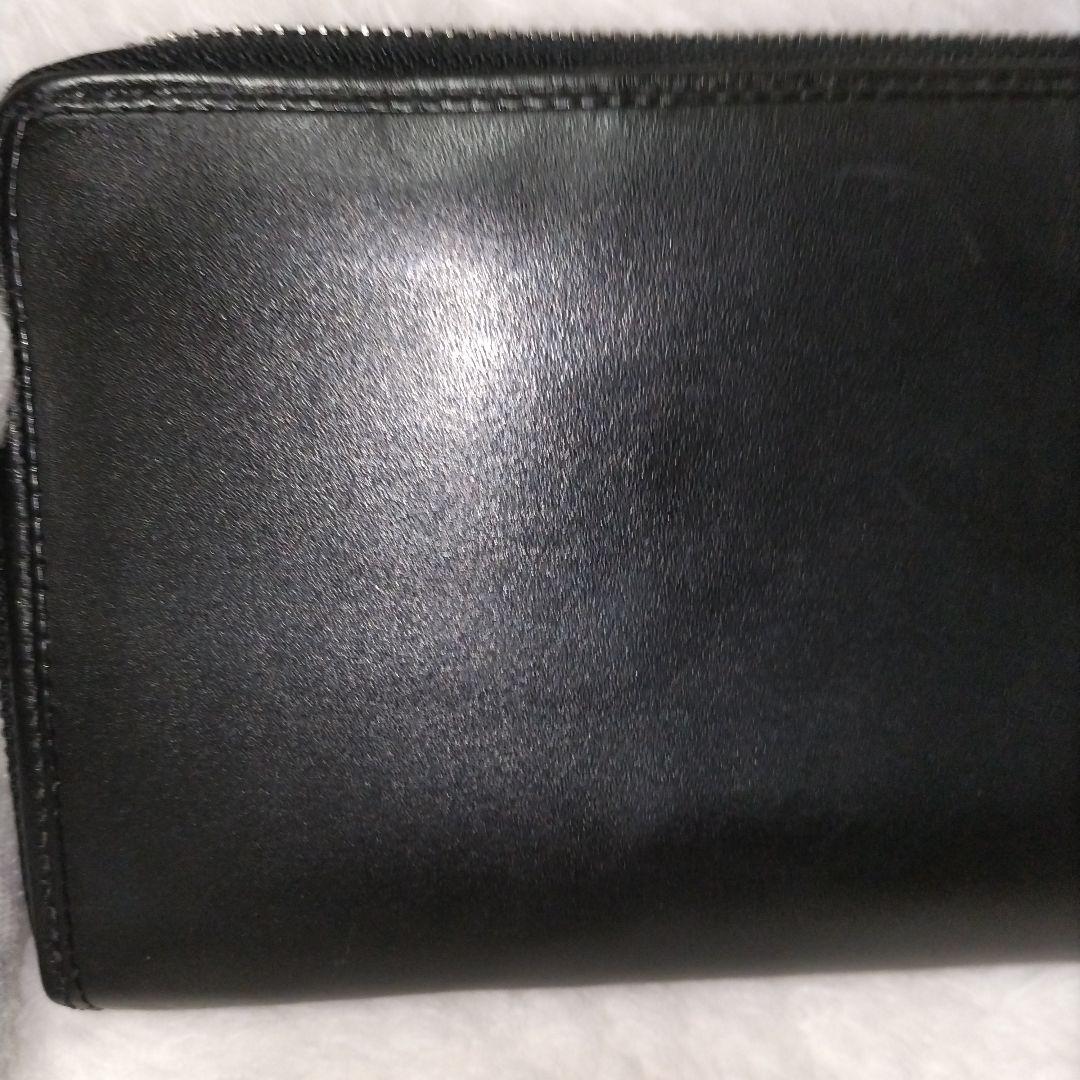 【美品】バーバリーブラックレーベル ノバチェック ロゴ オーガナイザー 長財布