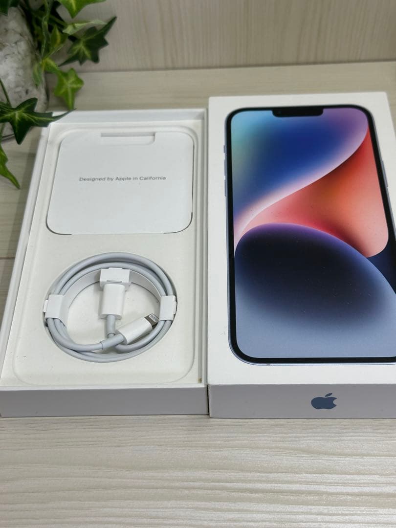 ✅✨ほぼ未使用・100％✨iPhone 14 Plus 128GB❣️パープル