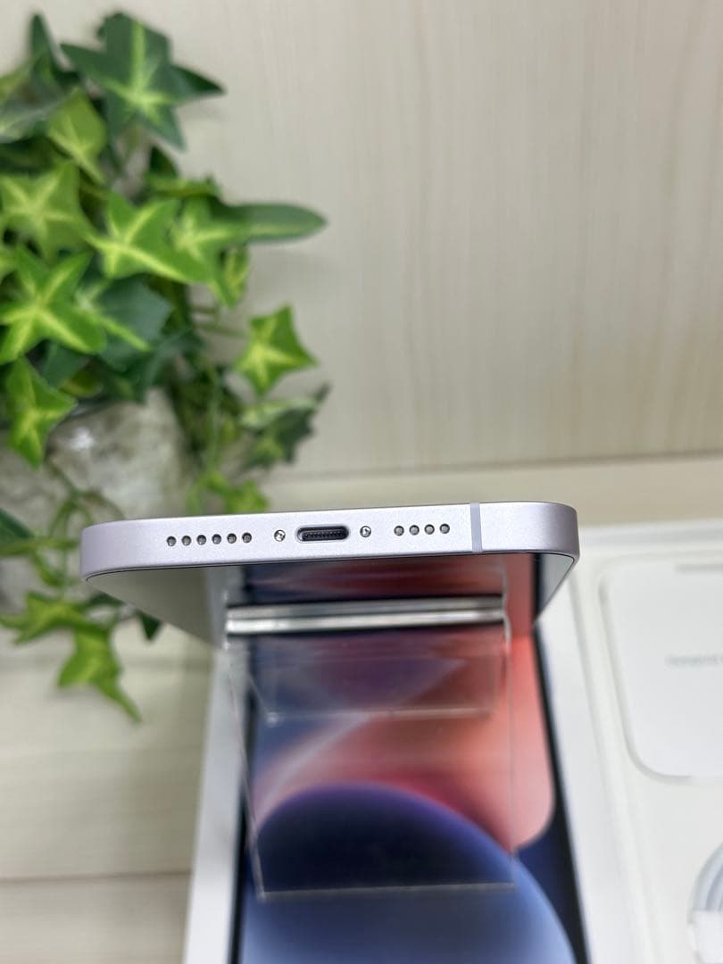 ✅✨ほぼ未使用・100％✨iPhone 14 Plus 128GB❣️パープル