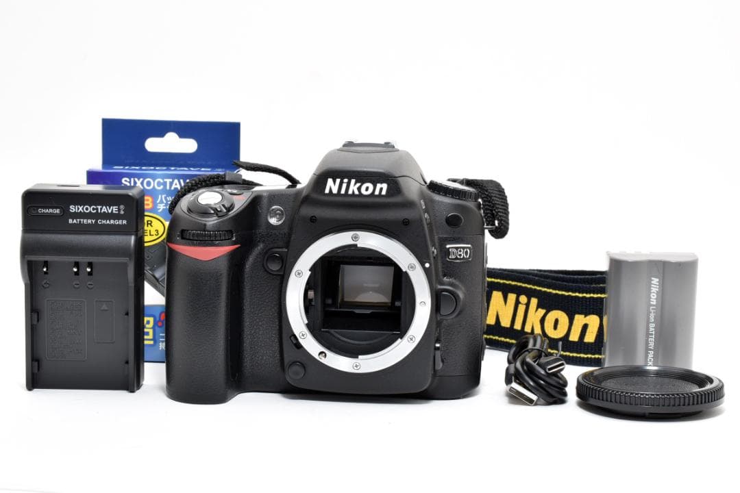 超美品 NIKON D80 デジタル ボディ ショット数 1356枚 H197