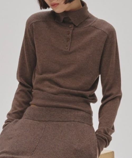 TODAYFUL Front Botton Knit/フロントボタンニット