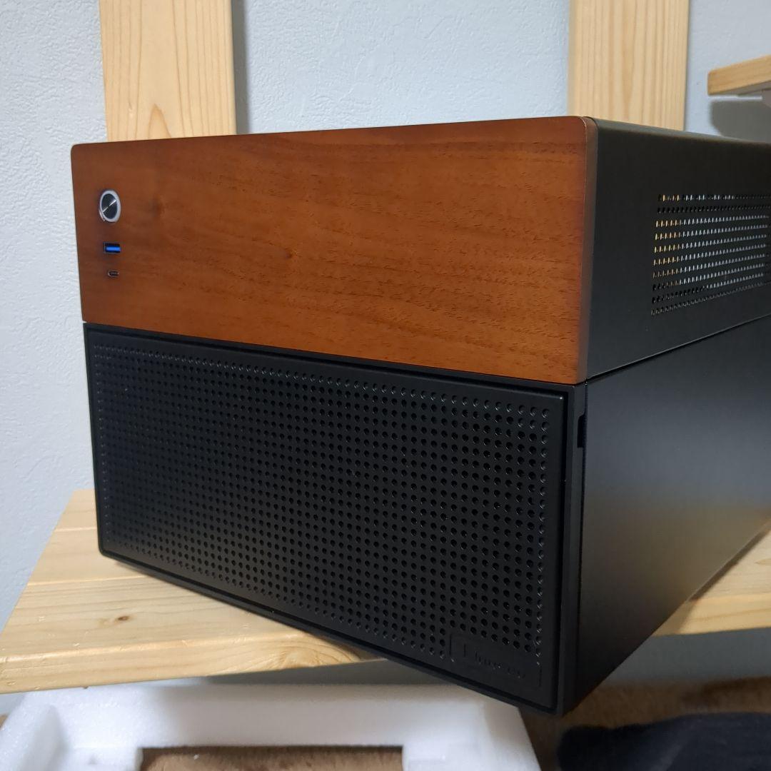 Jonsbo N4 (Black) MicroATX NAS PCケース