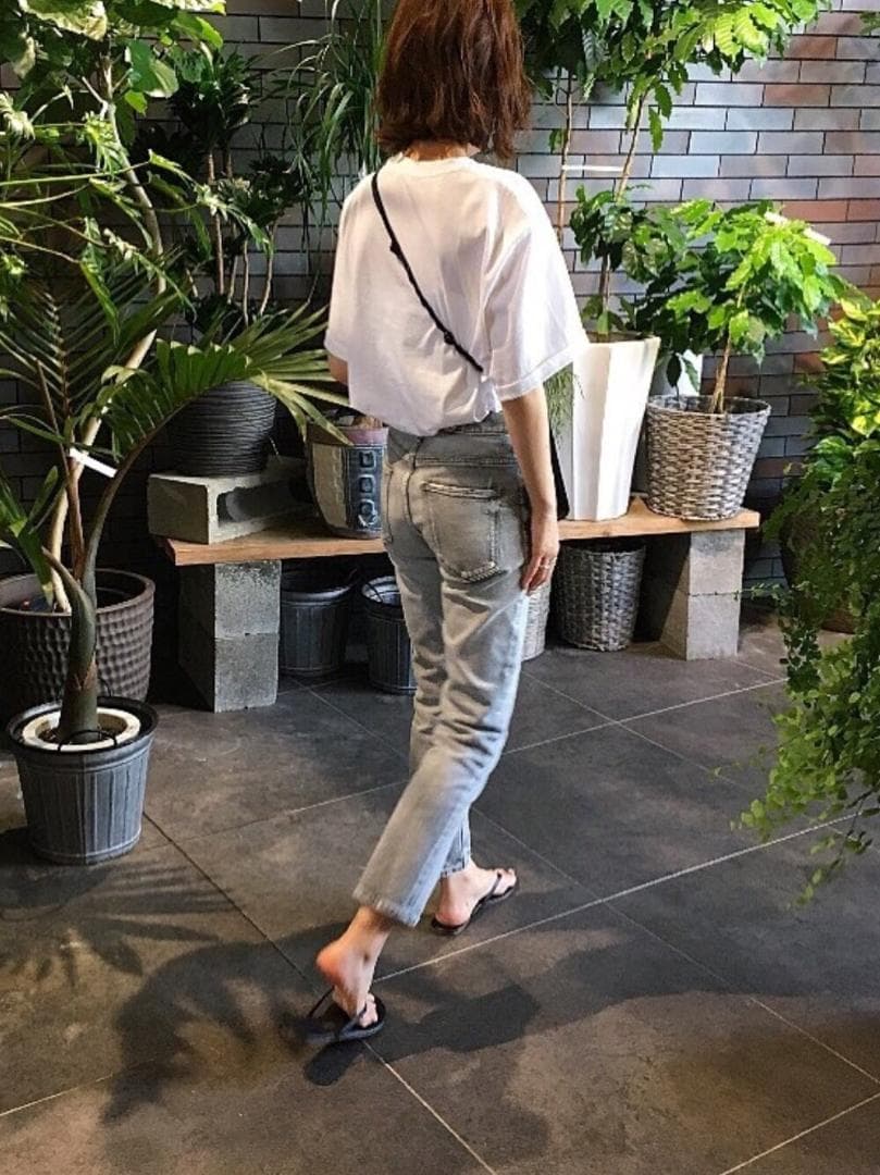 大草直子さん着用◆新品 アッパーハイツ EIGHTY'S シルバー 22