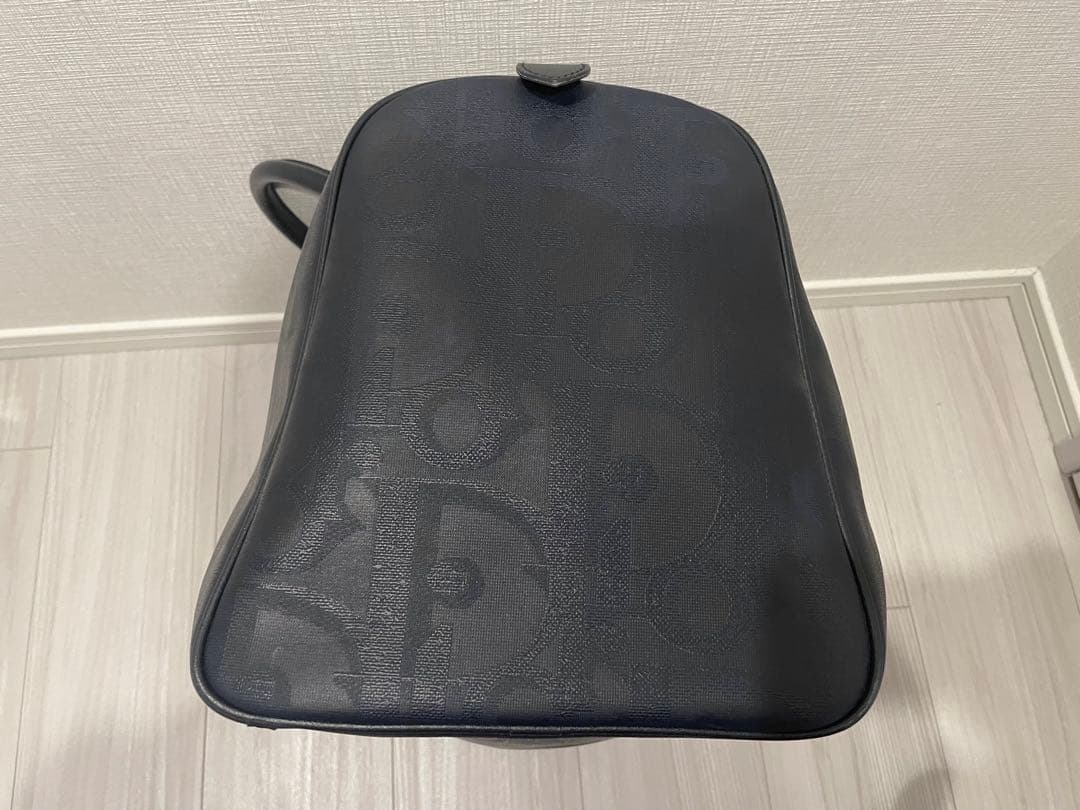 【美品】Dior ボストンバッグ　ネイビー