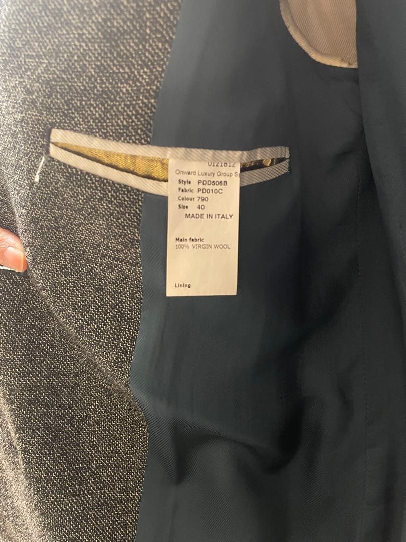 【美品】チェスターコート ポールスミス paul smith size 40