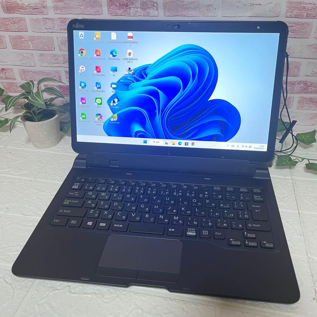 中古タッチパネル M.2 NVMeSSD128GB★Q7310/DE PC175