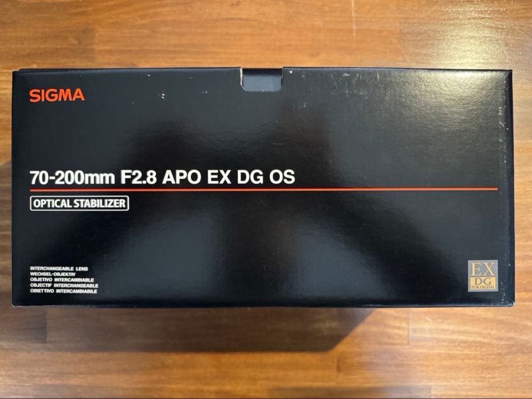 SIGMA 70-200mm F2.8 キヤノン用 フルサイズ対応