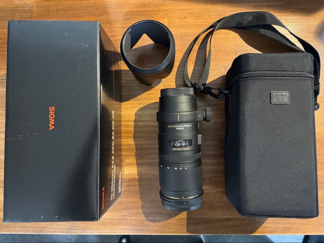 SIGMA 70-200mm F2.8 キヤノン用 フルサイズ対応