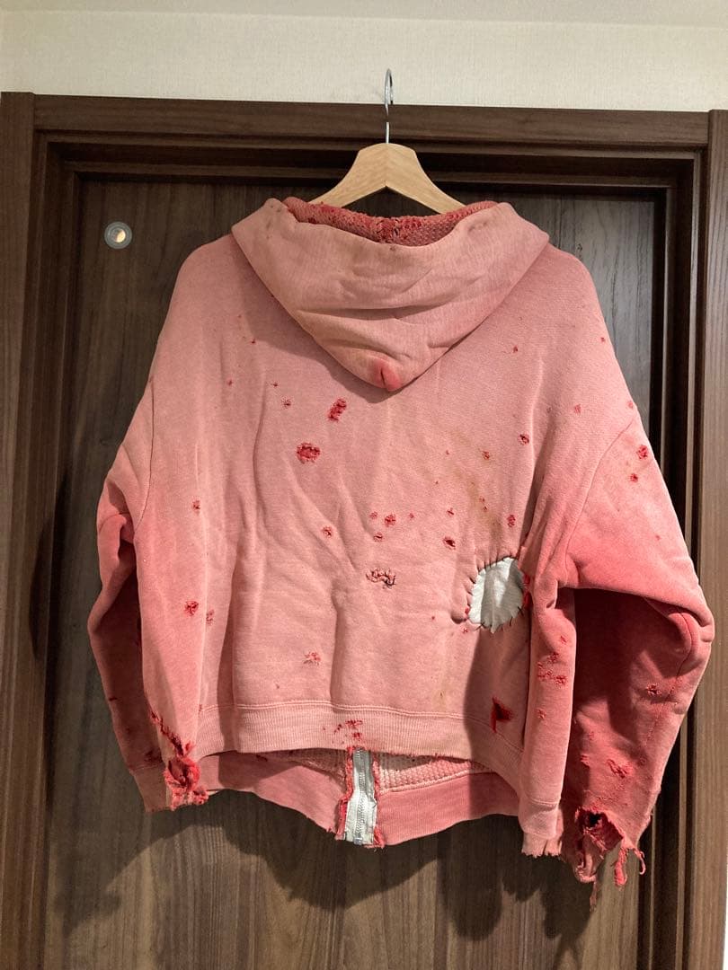 50s 60s ダブルフェイス　ジップパーカー