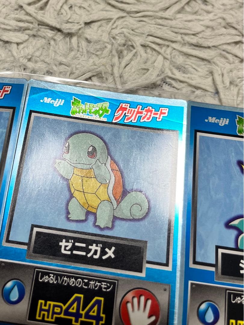 Meiji ポケモン　ゲットカード　37枚　まとめ売り　枠ズレあり