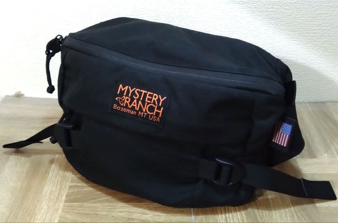 ミステリーランチ　ヒップモンキー USA製 星条旗タグ　ブラック