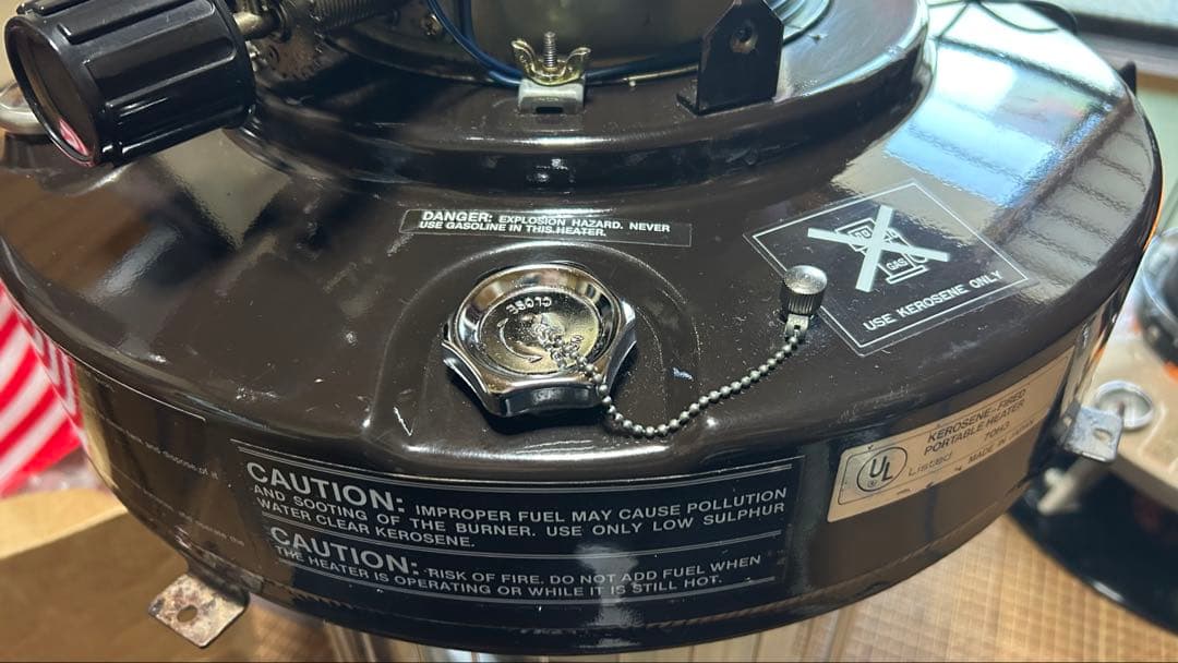 NOVA ONE大型ストーブ 芯交換済み