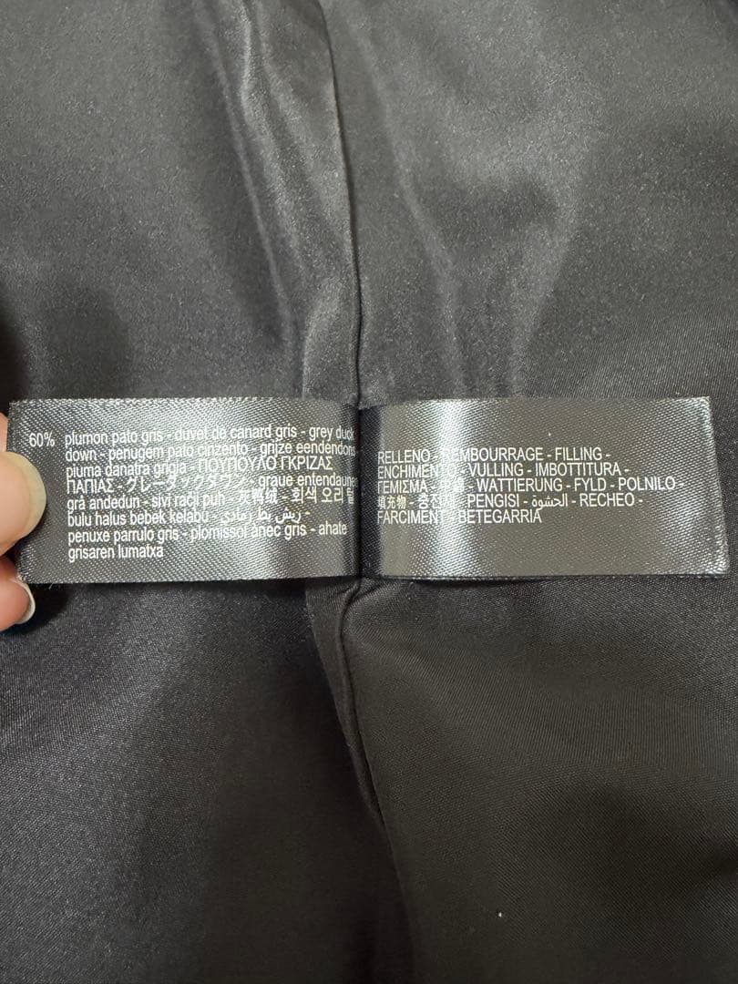 ZARA ザラ パフジャケット ダウンコート ロング丈 フードファー