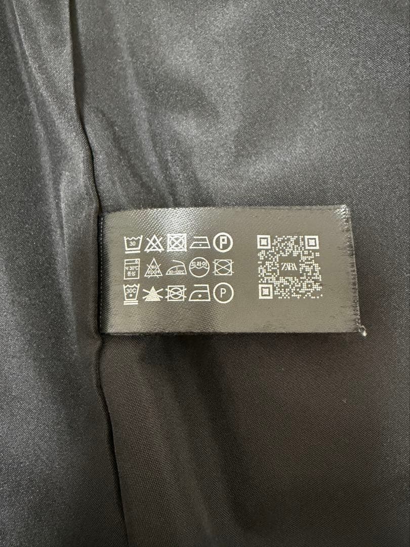 ZARA ザラ パフジャケット ダウンコート ロング丈 フードファー