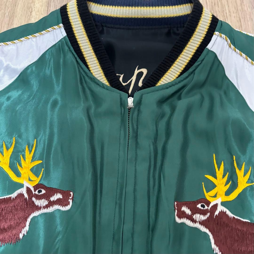 【赤虎　完売品❗️】テーラー東洋　ヒノヤ別注　スカジャン