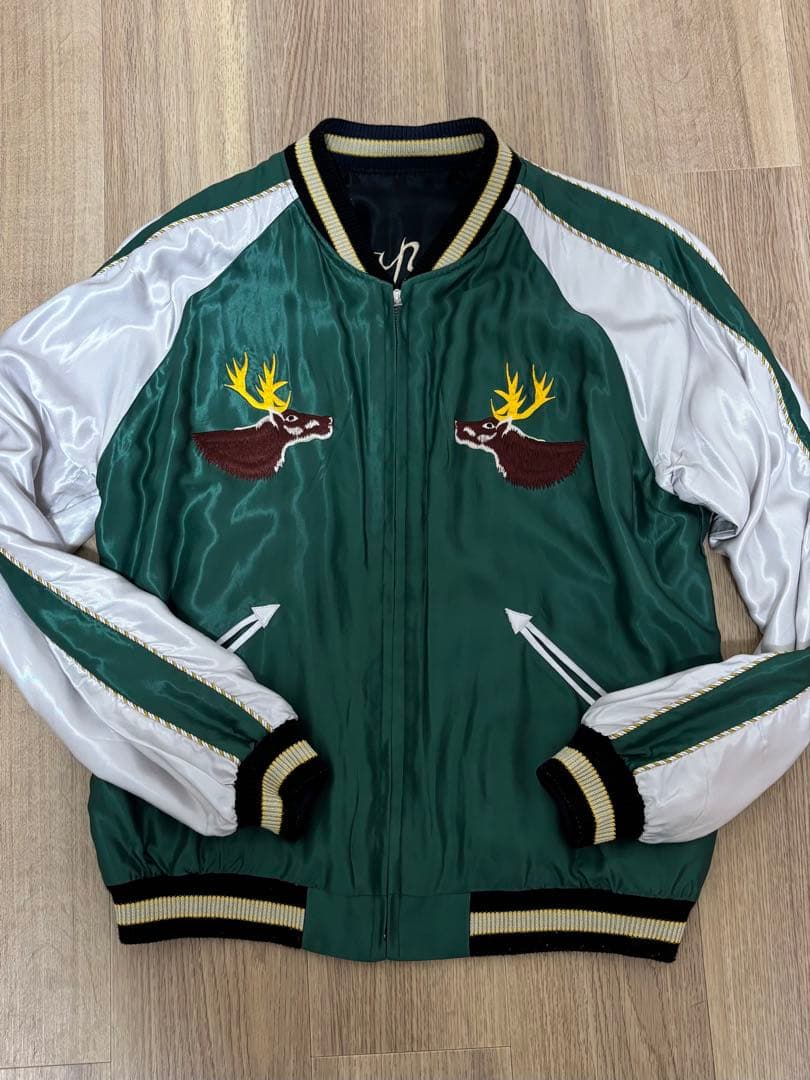 【赤虎　完売品❗️】テーラー東洋　ヒノヤ別注　スカジャン