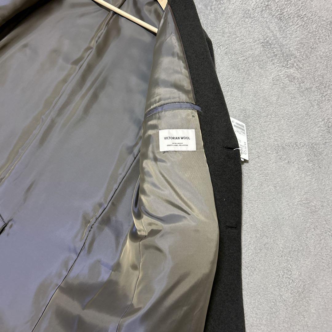 green label relaxing メンズウールチェスターコートサイズM