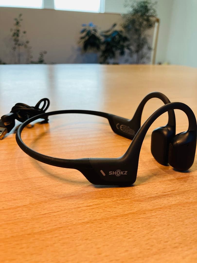 SHOKZ OpenRun Pro Mini骨伝導イヤホン ワイヤレス ブラック