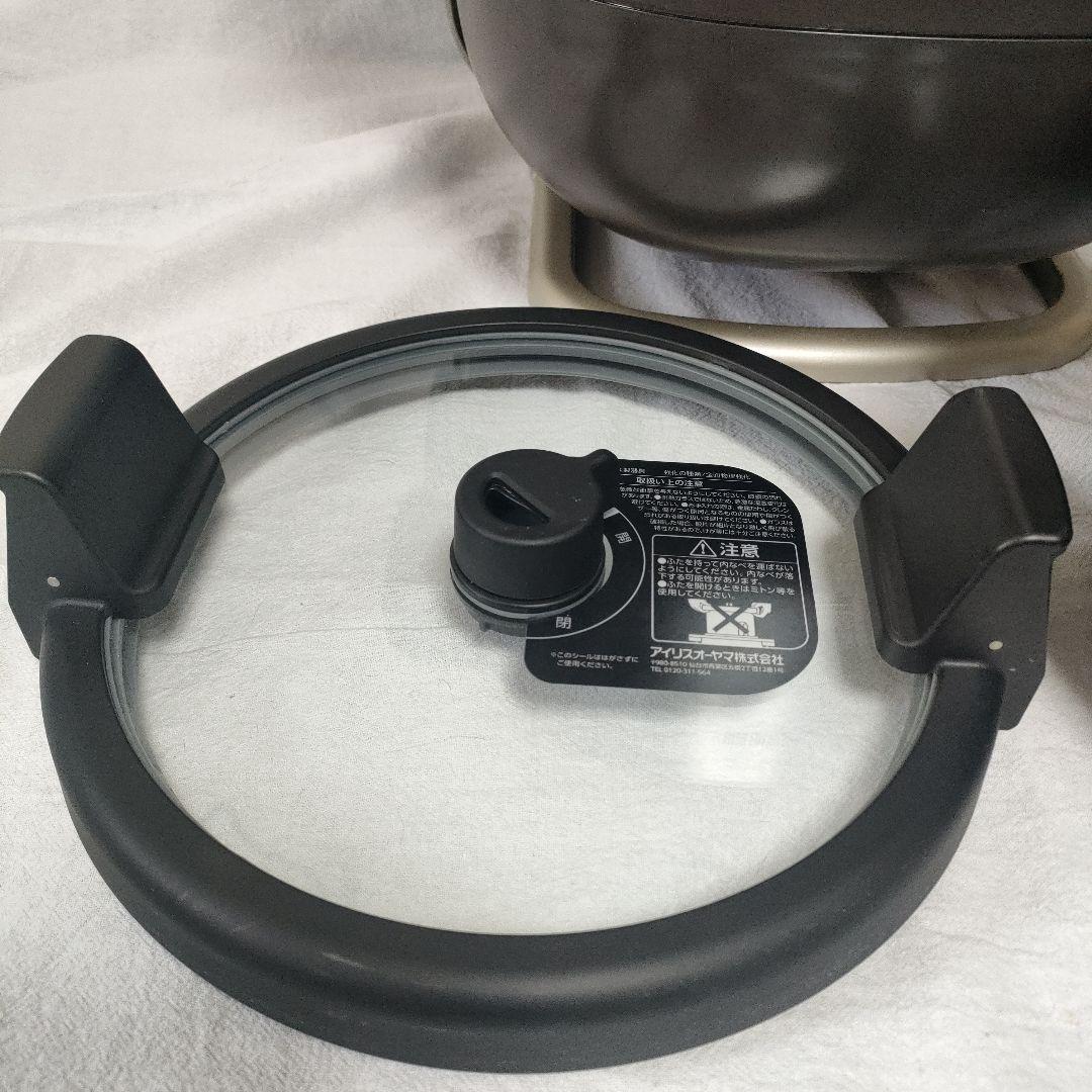 IRIS OHYAMA シェフドラム　上位モデル　ブラウン　KDAC-IA2-T