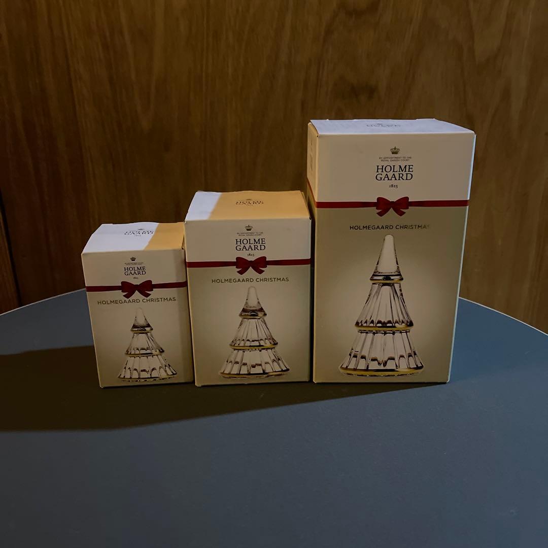 ホルムガード　ツリー　3個セット　箱付き